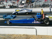 Blue Dragster